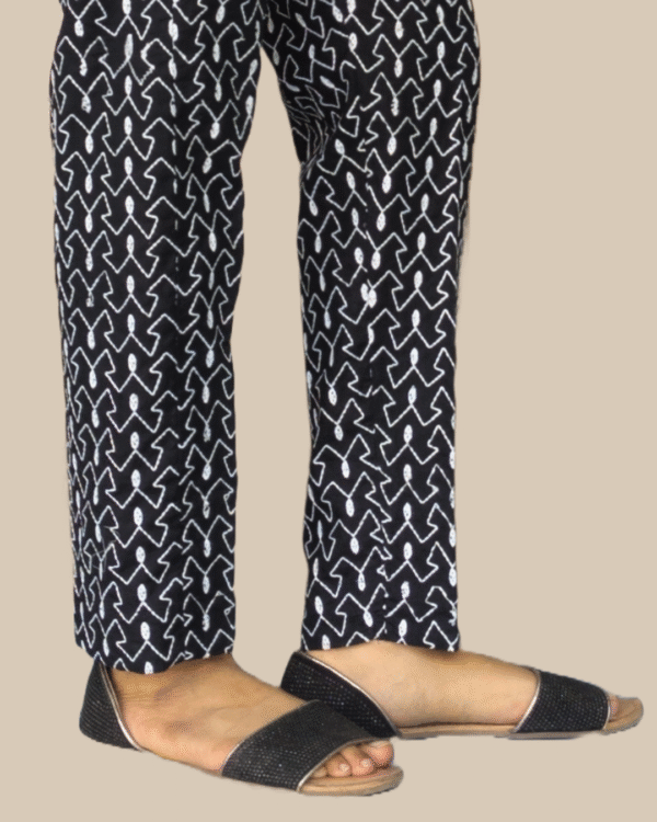 🖤 black farshi shalwar – ready made ethnic bottom for women (copy)
