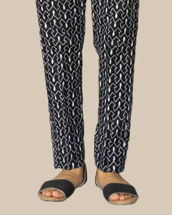 🖤 black farshi shalwar – ready made ethnic bottom for women (copy)